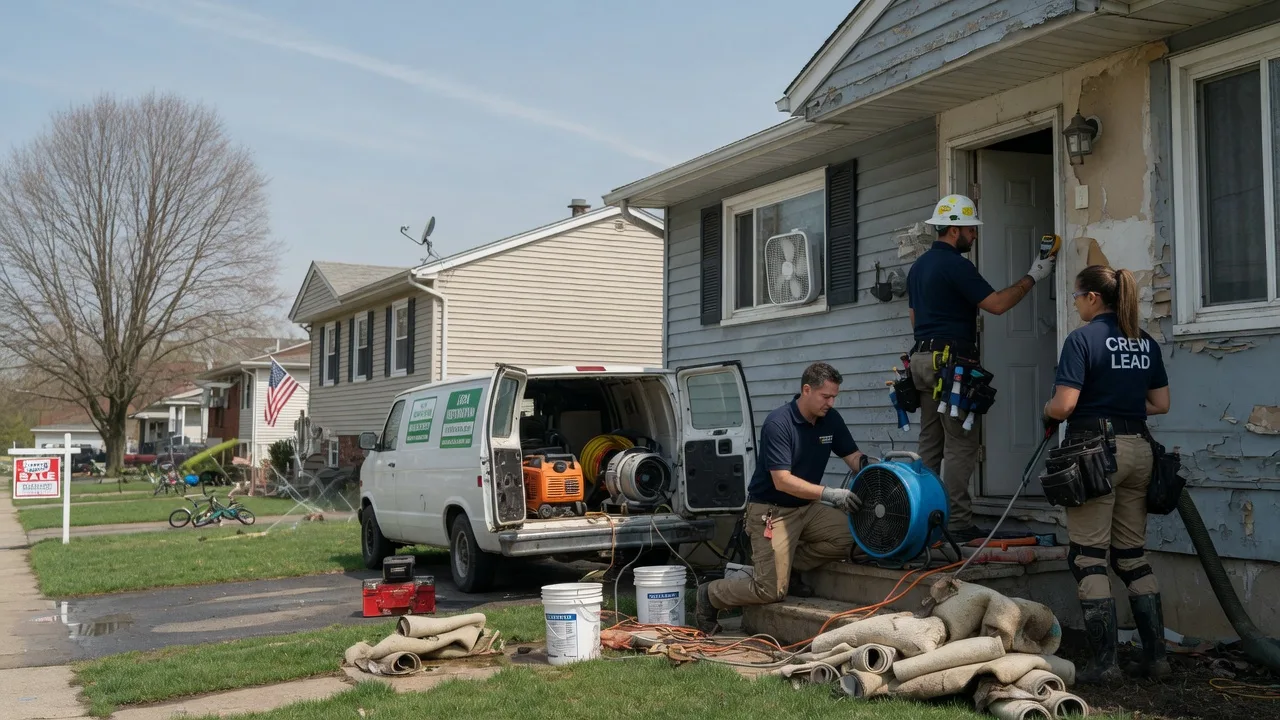 Flood Cleanup in Collegeport, TX near me